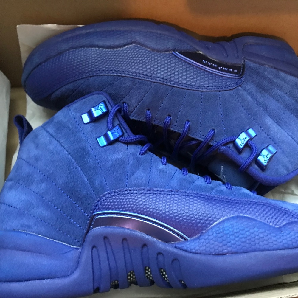 Jordan 12 Retro Deep Royal Blue (GS)
